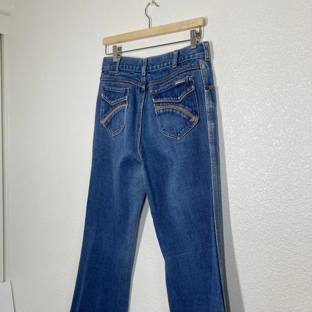 Vintage GAP Jeans Mens 30x30 Blue Denim Straight Leg 100% Cotton Hong Kong 90s